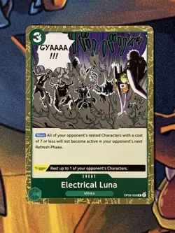 Electrical Luna (OP08-036) - [Two Legends] Foil Foil Near Mint - Image 1