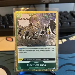 Electrical Luna OP08-036 Two Legends Foil - Image 1