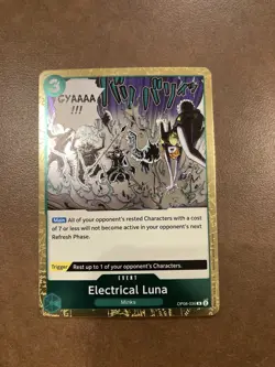 Electrical Luna OP08-036 Two Legends Foil - Image 1