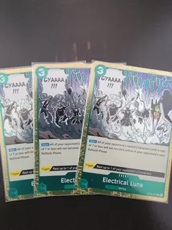 Electrical Luna OP08-036 Two Legends Foil (R) (3 Total) - Image 1