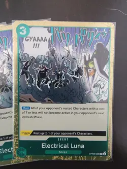 Electrical Luna OP08-036 Two Legends Foil (R) (3 Total) - Image 2