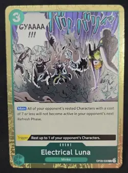 Electrical Luna OP08-036 Two Legends Foil - Image 1
