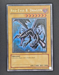 Yu-Gi-Oh! - Red-Eyes B. Dragon SDJ-001 - Starter Deck Joey Moderately Played - Image 4