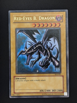 Yu-Gi-Oh! - Red-Eyes B. Dragon SDJ-001 - Starter Deck Joey Moderately Played - Image 5