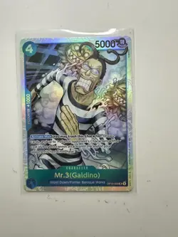 Mr.3 (Galdino) SR OP16-056- One Piece OP16 Time of Battle - English - NM - Image 1