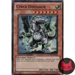 Yugioh Cyber Dinosaur CT07-EN008 Ultra Rare Limited Edition NM - Image 1