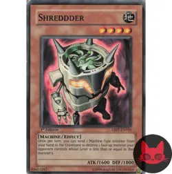Yugioh Shreddder ABPF-EN030 Common 1st Edition LP - Image 1