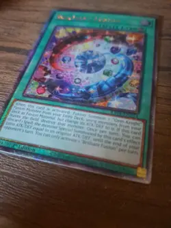 Brilliant Fusion RA04-EN254 Quarter Century Secret Rare NM Yugioh - Image 2