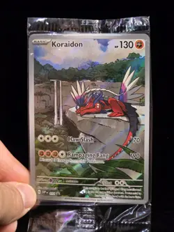 Koraidon 014 Sv: Scarlet & Violet Promo Cards Holo IR - *Sealed* Promo 1/2 - Image 1