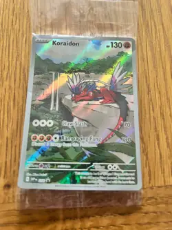 Koraidon 014 Sv: Scarlet & Violet Promo Cards Holo SEALED - Image 1