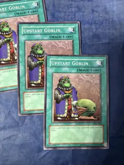 3x Yugioh Upstart Goblin MRL-033 Common LP - Image 2
