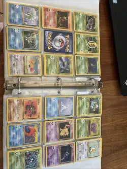 Pokemon Card Lot Raw - 206 Vintage Cards - Many NM - Base Set Fossil Jungle & Mo - Image 4
