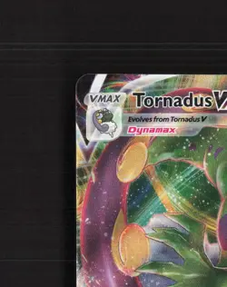 Tornadus VMAX 125/198 Chilling Reign Ultra Rare Holo Pokemon Card NM - Image 3
