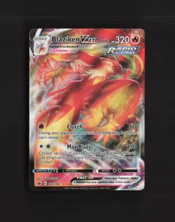 Blaziken VMAX 021/198 Chilling Reign Ultra Rare Holo Pokemon Card NM - Image 1