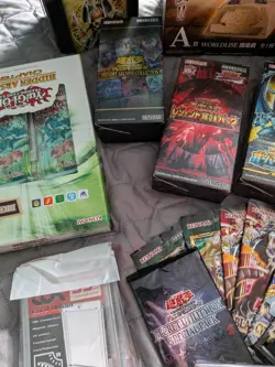 Grosse Yu-Gi-Oh! Sammlung mit Karten, Deck, Boostern, PSA Grades und vielem mehr - Image 5