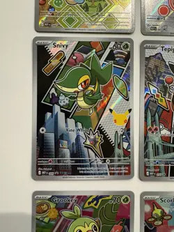 Complete Pokemon Series 2 First Partner Illustration Set Of 9 Cards NM - Image 5
