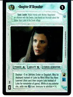 STAR WARS CCG ENDOR, COMPLETE SET INCLUDING FOILS 198 CARDS - Image 5