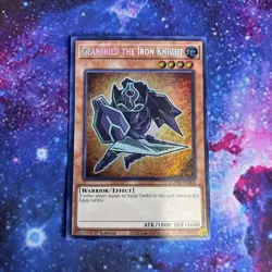 Yu-Gi-Oh! Gearfried The Iron Knight BLMM-EN004 - 1st Edition - Near Mint - Image 1