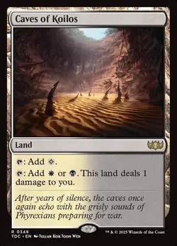 MTG Caves of Koilos ** Tarkir: Dragonstorm Commander ** English - Image 1