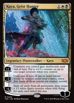 MTG Kaya, Geist Hunter ** Tarkir: Dragonstorm Commander ** English - Image 1