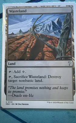 Wasteland (White Border) Mystery Booster 2 Regular - Image 1