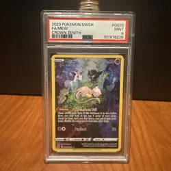 Pokemon TCG; Mew Crown Zenith: Galarian Gallery Holo Rare Card GG10/GG70 - PSA 9 - Image 1