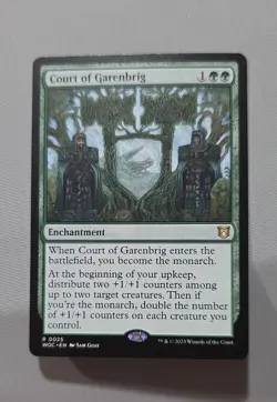 Court of Garenbrig Commander: Wilds of Eldraine Regular - Image 1