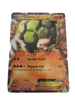 Pokemon TCG Golem-EX Generations 46/83 Holo Holo Rare EX Fighting - Image 1