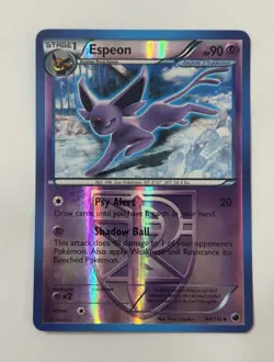 Pokemon Espeon 48/116 Plasma Freeze Team Plasma Reverse Holo Uncommon 90 HP - Image 1