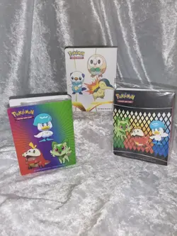 Pokemon TCG Mini Portfolio Lot of 3 - 2 Unsealed Unused + 1 Sealed - Card Holder - Image 2