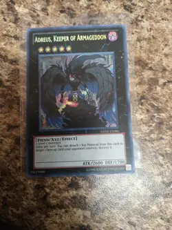 Adreus, Keeper of Armageddon Yu-Gi-Oh! Trading Card - Image 1
