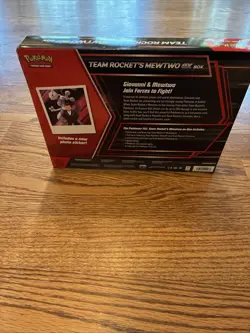 Team Rockets Mewtwo EX Box, Pokemon TCG. NEW, SEALED. 4 Booster Packs Promo Card - Image 4