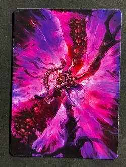 Hades, Sorcerer of Eld Art Series Card #12/53 FINAL FANTASY MAGIC THE GATHERING - Image 1