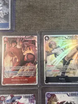 One Piece CCG Card Lot (17)SR Only EN NM Newly Pulled Never Played - Image 1
