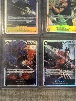 One Piece CCG Card Lot (17)SR Only EN NM Newly Pulled Never Played - Image 3