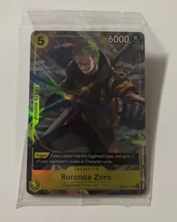 Roronoa Zoro (Illustration Box Vol.3) - One Piece Promotion Card OP07-113 sealed - Image 1