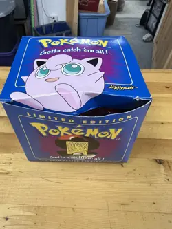 Pokemon Jigglypuff Limited Edition 23k Gold Plated Trading Card Burger King CIB - Image 1