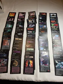 Jyhad Deckmaster CCG Mixed 209 Card Lot 1994 Wizards Of The Coast Vintage NM-MT - Image 1