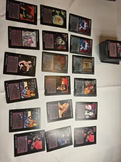 Jyhad Deckmaster CCG Mixed 209 Card Lot 1994 Wizards Of The Coast Vintage NM-MT - Image 2