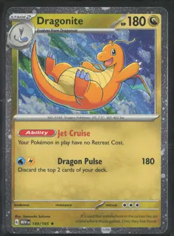 Miscellaneous Cards & Products #149/165 Dragonite 149/165 (Cosmos Holo) - Image 1