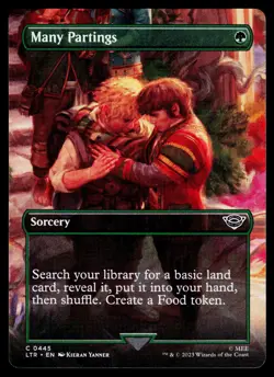 Many Partings (Borderless) C Universes Beyond: The Lord of the Rings: Tales of M - Image 1