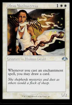 Mesa Enchantress (Retro Frame) U Dominaria Remastered 267 NM - Image 1