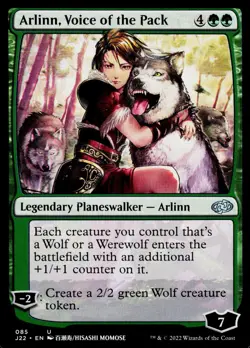 Arlinn, Voice of the Pack U Jumpstart 2022 85 NM - Image 1