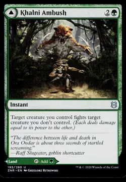 Khalni Ambush U Zendikar Rising 192 NM - Image 1