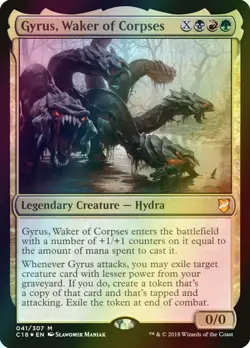 MTG Gyrus, Waker of Corpses Foil ** Commander 2018 ** English - Image 1