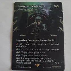 MTG: FF: Through the Ages: Foil Showcase Noctis Lucis Caelum: NM Never Played - Image 1