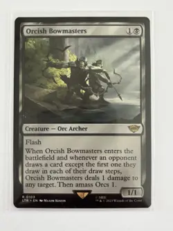 Orcish Bowmasters Universes Beyond: the Lord of the Rings: Tales of Middle-Earth - Image 1