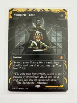 Vampiric Tutor Secrets of Strixhaven: Mystical Archive Regular - Image 1