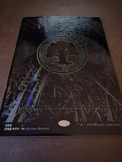 MTG Phyrexia: All Will Be One Oil Slick Raised Foil Land 30 set (6 of each type) - Image 5