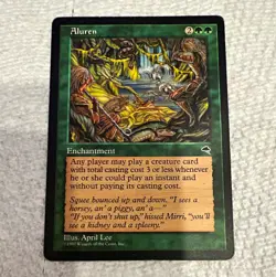 Wizards of the Coast Magic: The Gathering Aluren Tempest Green Enchant Eng #213 - Image 1